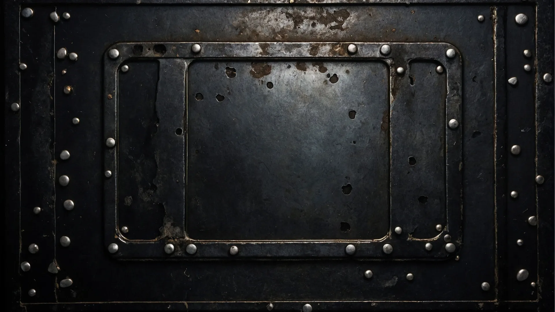 Rust and Scratched Steel Textured Metal 3D Backdrop image